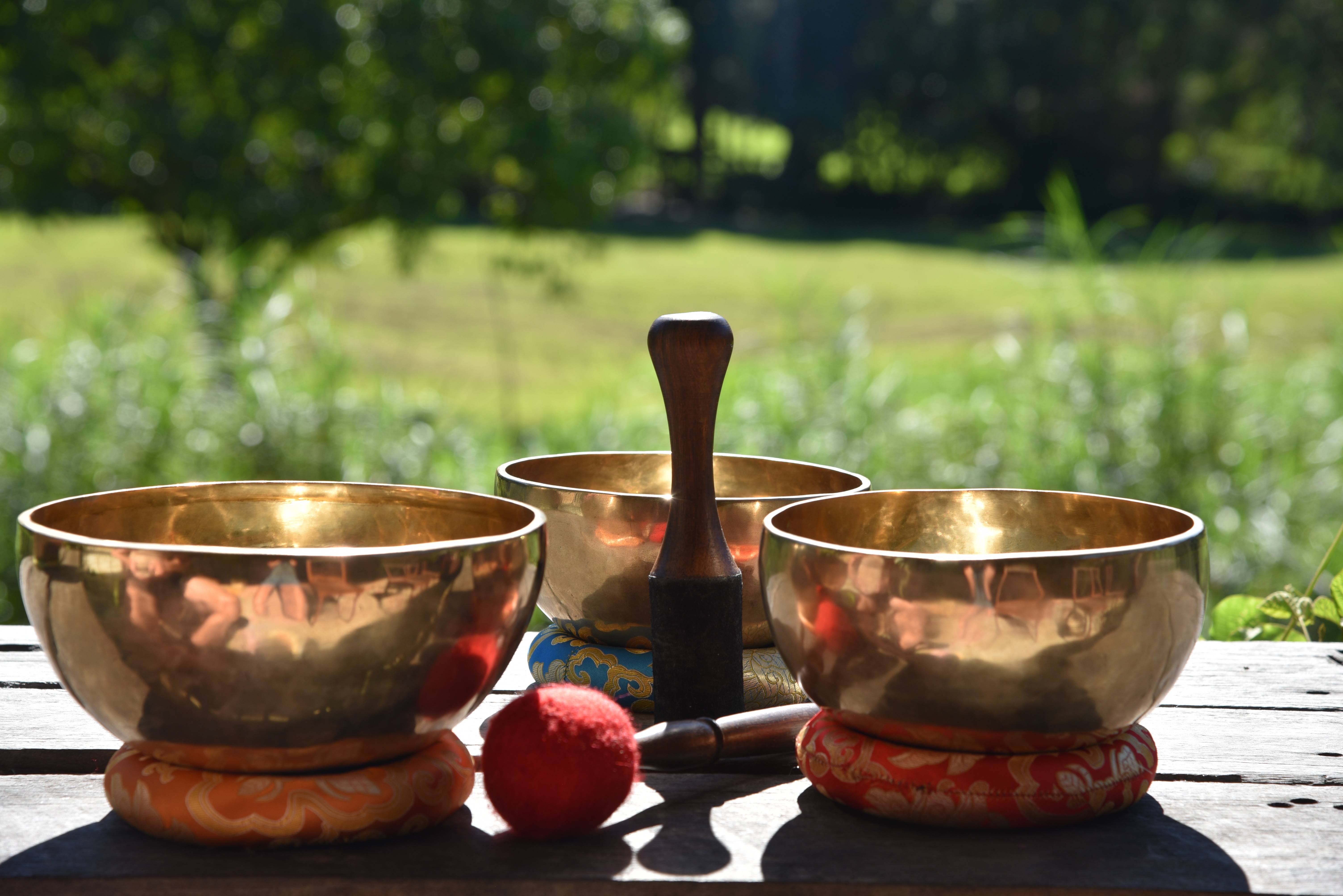 3-Piece Tibetan Singing Bowls