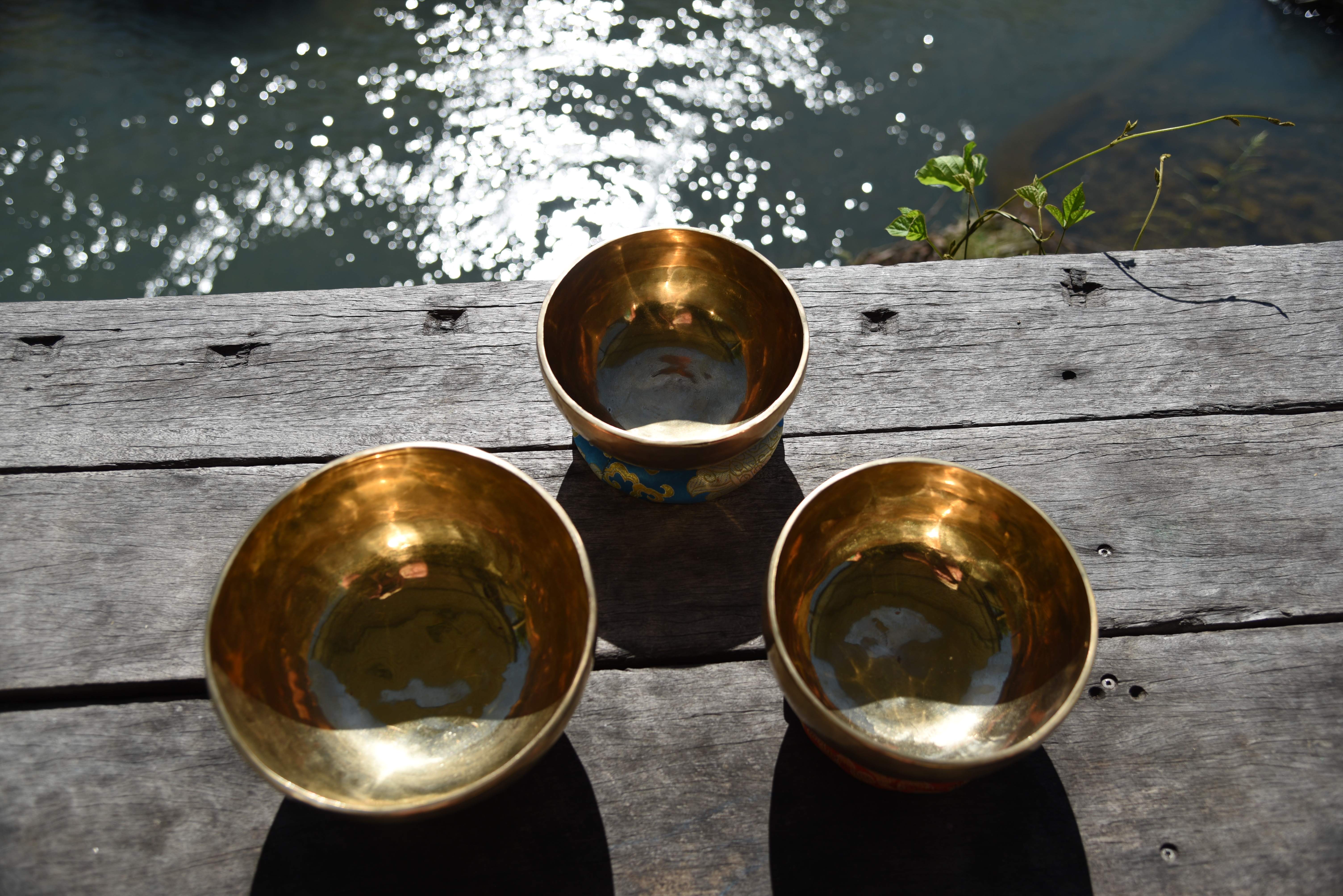 3-Piece Tibetan Singing Bowls view 3