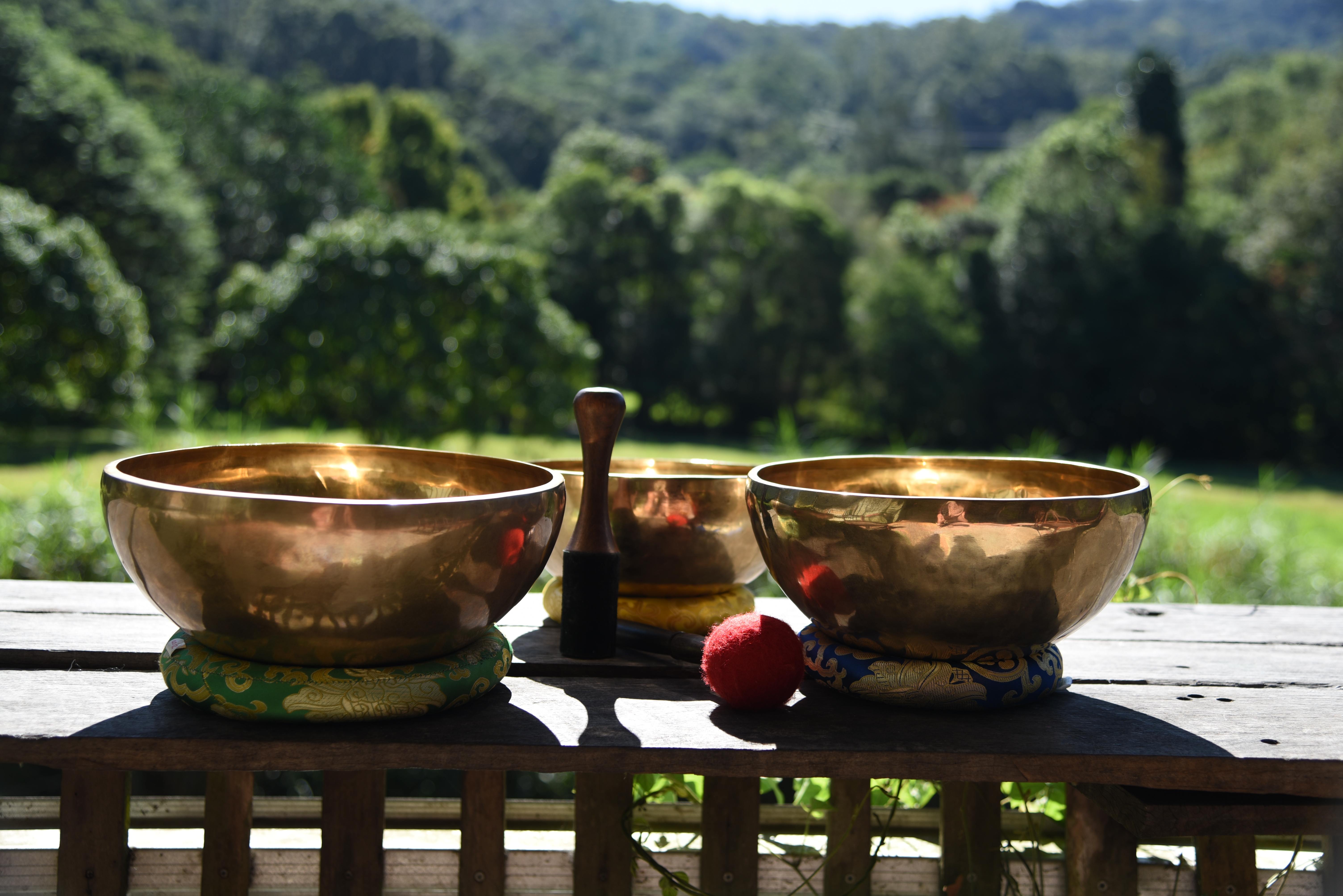 3-Piece Tibetan Singing Bowls